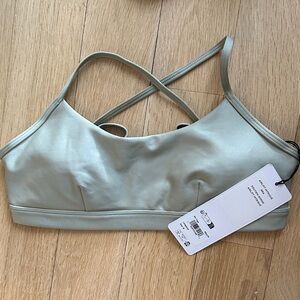 Alo Sage Green Alo airlift intrigue bra